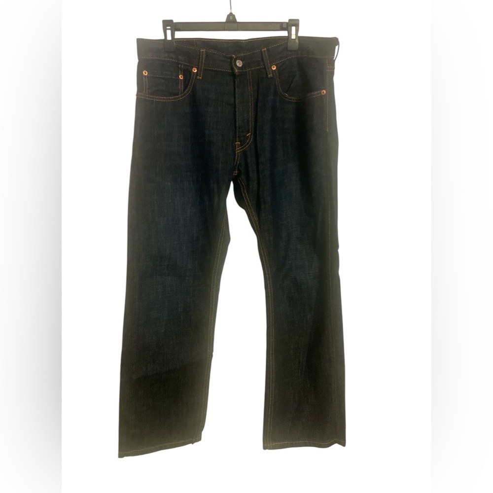 Levi's 559 Dark Blue Straight Jeans EUC 34x30